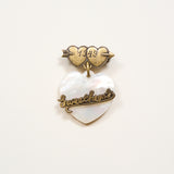 SHELL BROOCH
