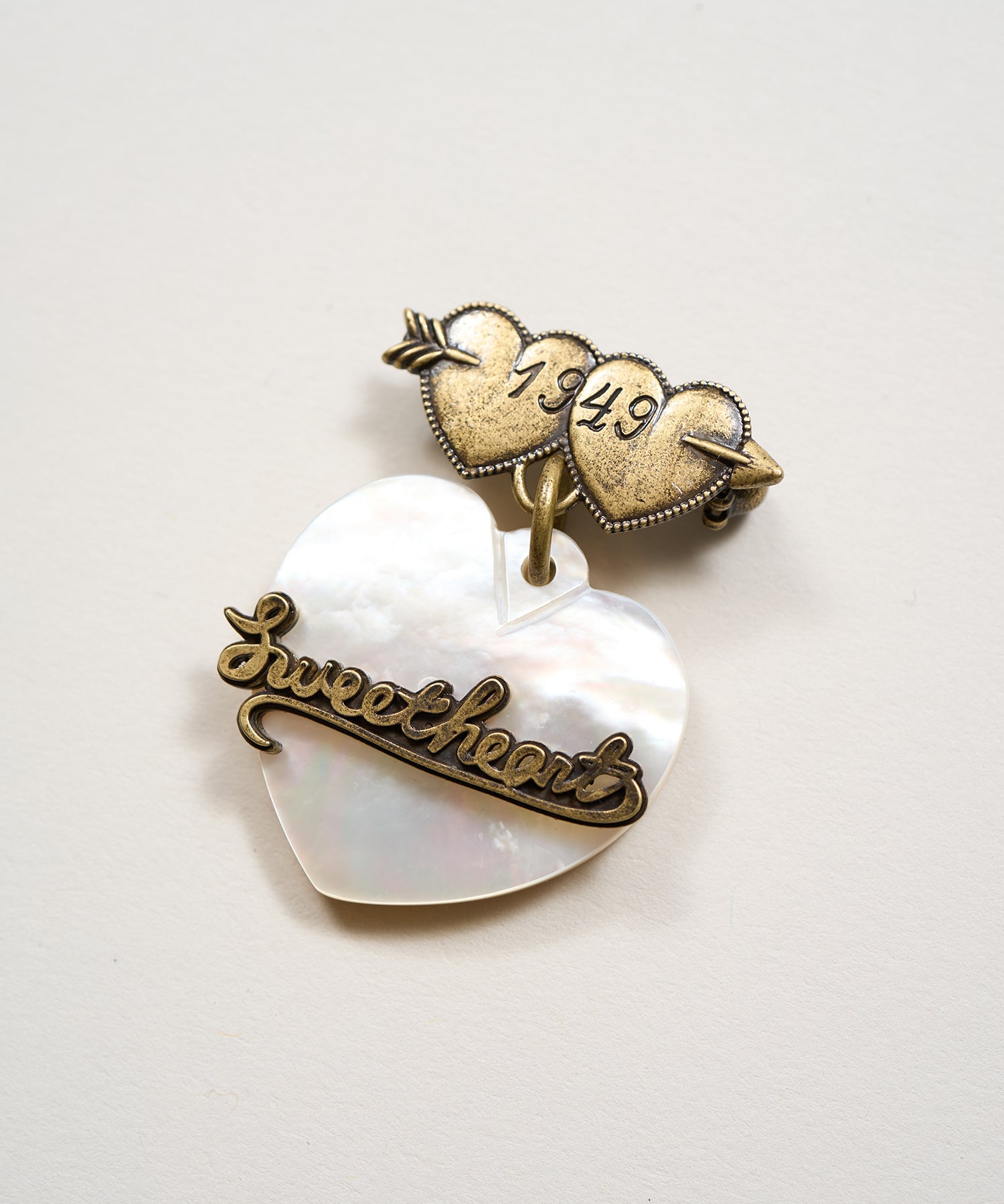 SHELL BROOCH