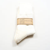 PILE SOCKS LINEN COTTON