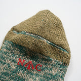 PILE SOCKS LINEN COTTON
