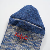 PILE SOCKS LINEN COTTON