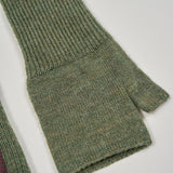WOOL FINGERLESS GLOVES