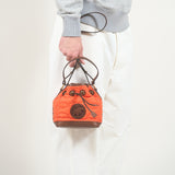 HUNTING WORLD × Nigel Cabourn MINI DRAWSTRING BAG VENTILE QT