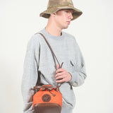 HUNTING WORLD × Nigel Cabourn MINI DRAWSTRING BAG VENTILE QT