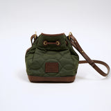 HUNTING WORLD × Nigel Cabourn MINI DRAWSTRING BAG VENTILE QT